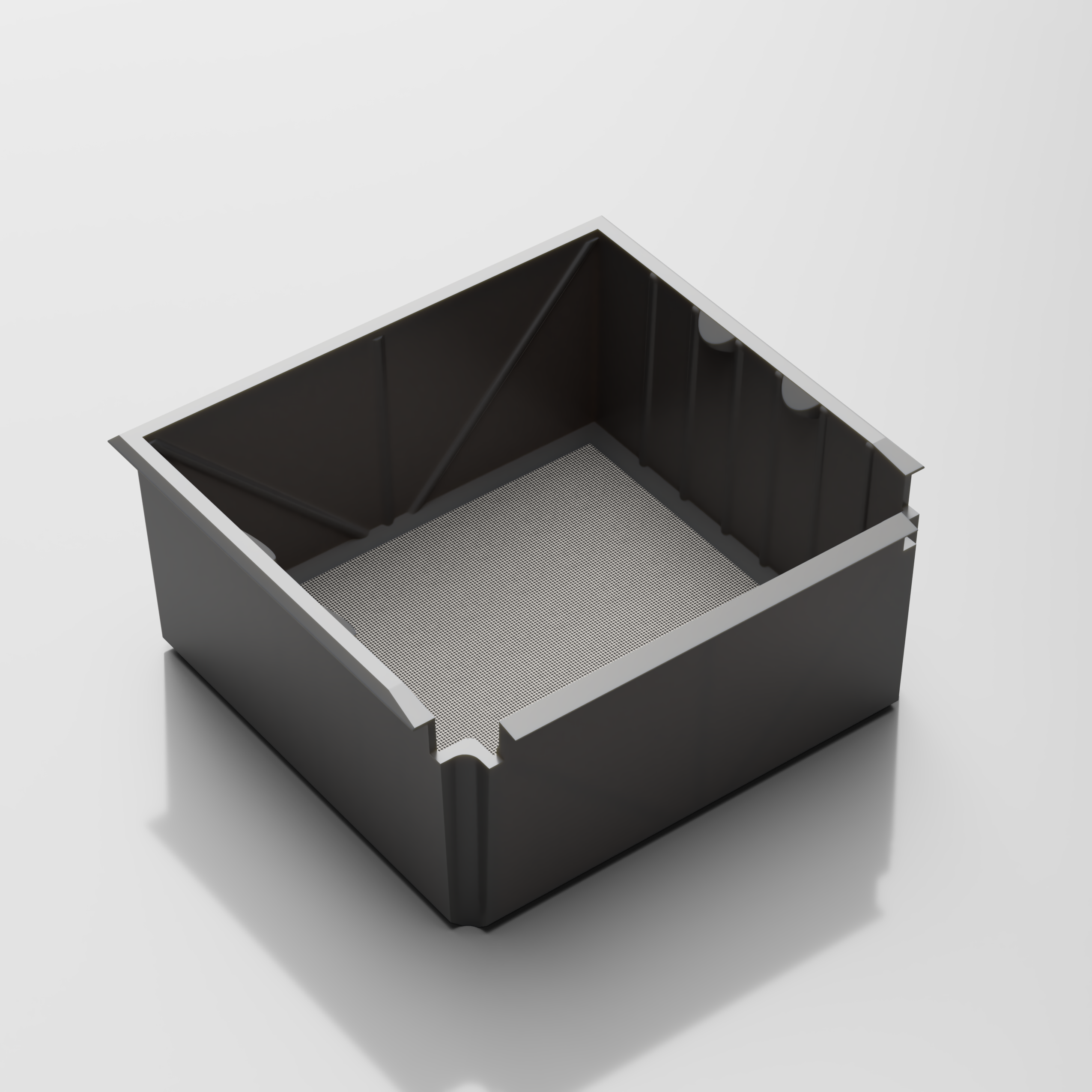 PX Ranger Centre Console Bin installed